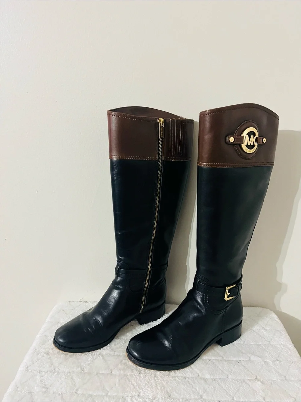 Michael Kors Stockard Leather Tall Riding Boot 5.5M